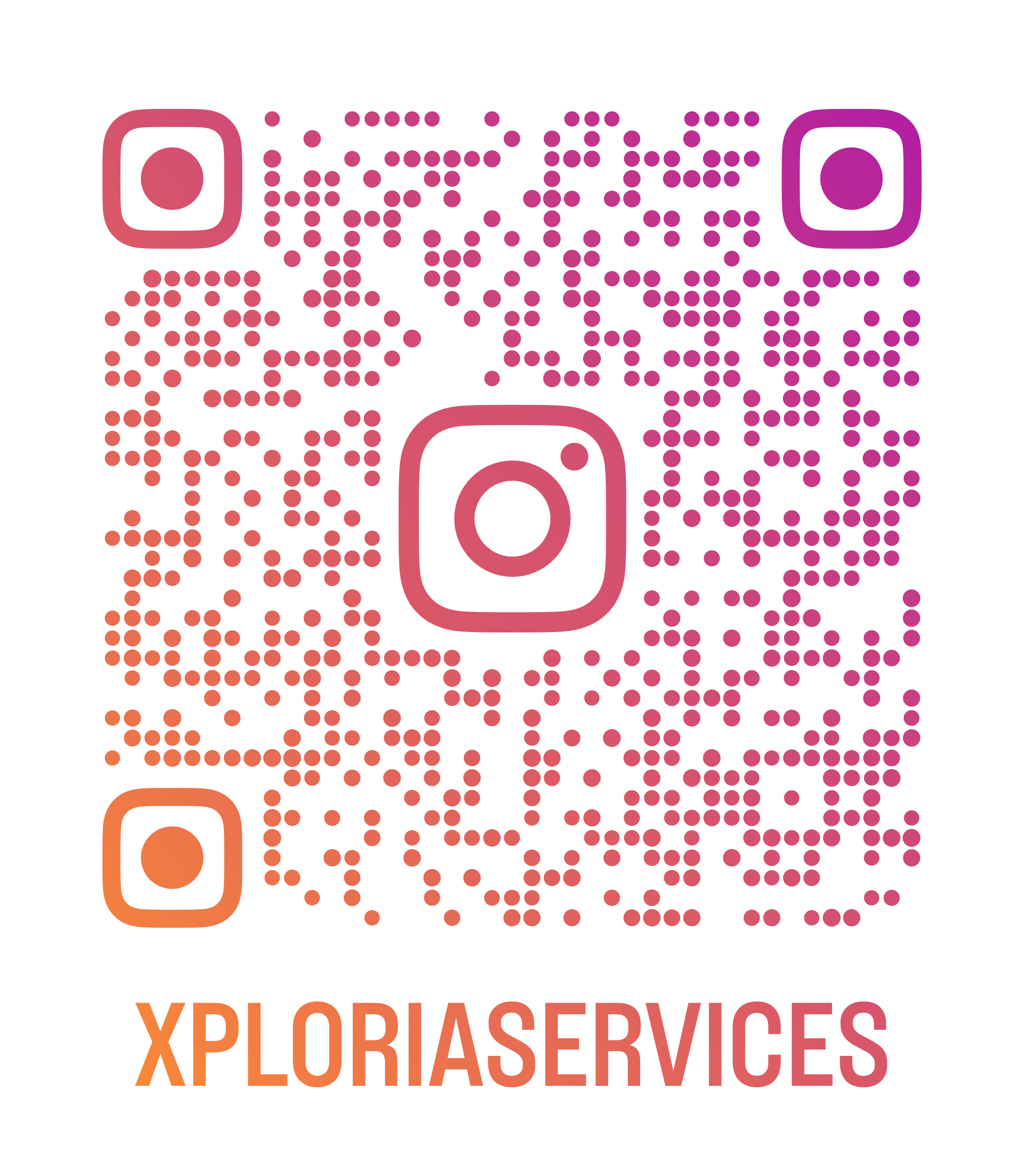 QR Code XPLORIA Services